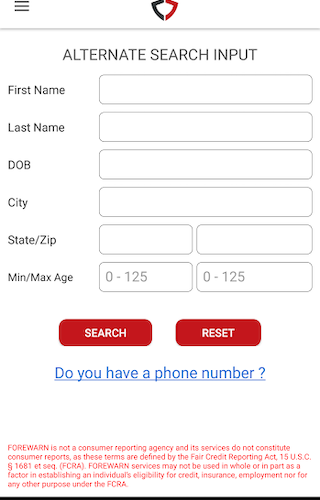 Forewarn Safety App